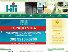 Tablet Screenshot of hospitalhti.com